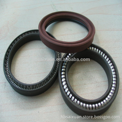 Rubber PTFE Spring Energized seals for piston/hydro-cylinder/ valve /bearing